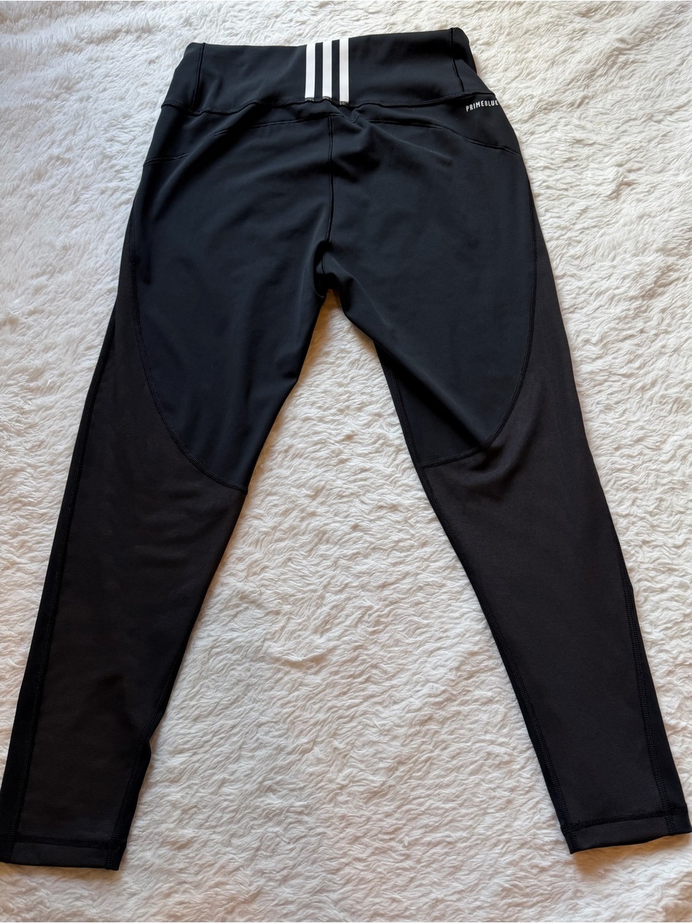 Adidas Primeblue Aeroready 7/8 Leggings High Waisted Black Size Large - Picture 6 of 8